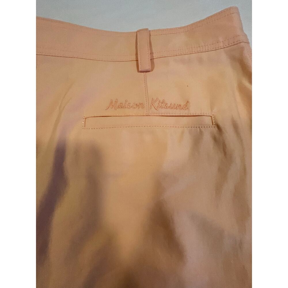 Maison Kitsune Peach Pants New with Tags - Picture 4 of 8